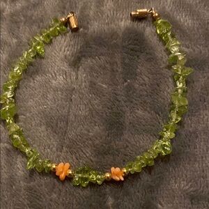 Green Beaded Bracelet